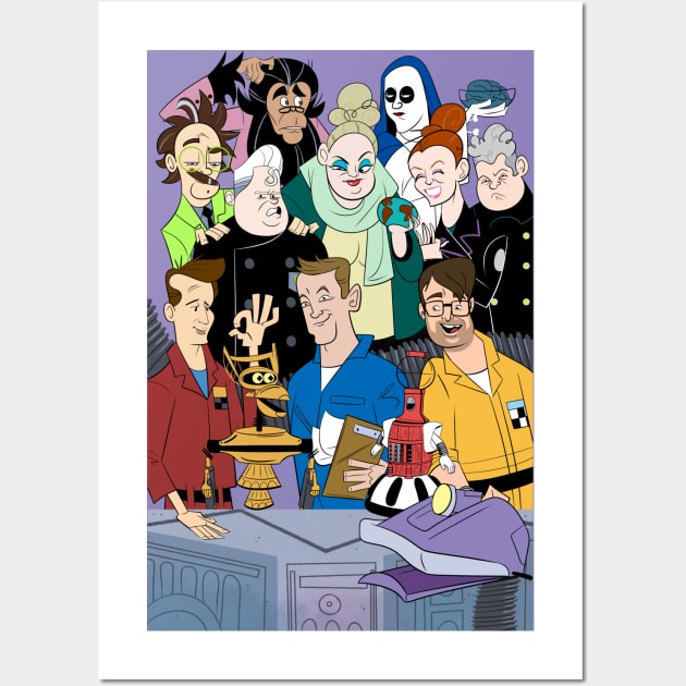 MST3K Animated Wall Art by HeroInstitute